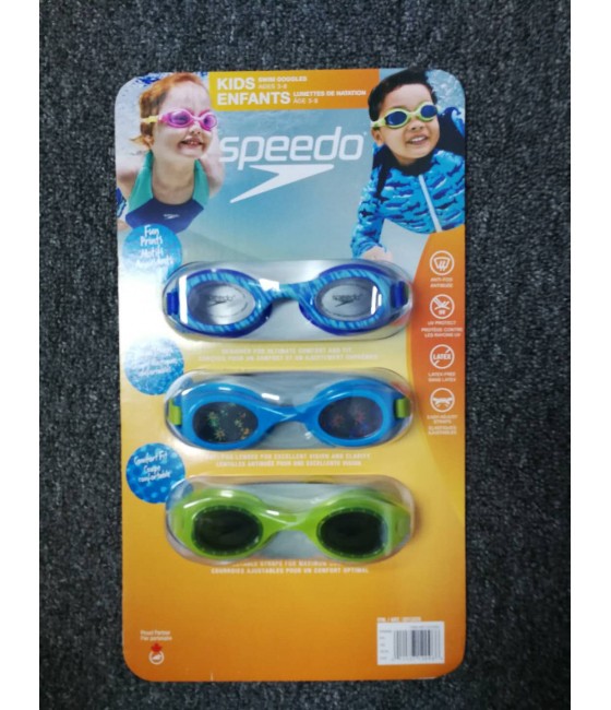 speedo 儿童游泳眼镜（3岁-8岁）